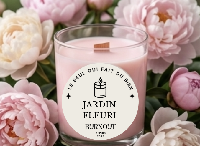 #chandelle #bougie #jardin #fleur #printemps