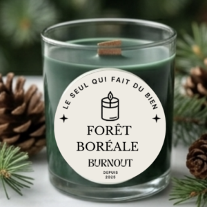 #chandelle #bougie #forêt #sapin #ambiance